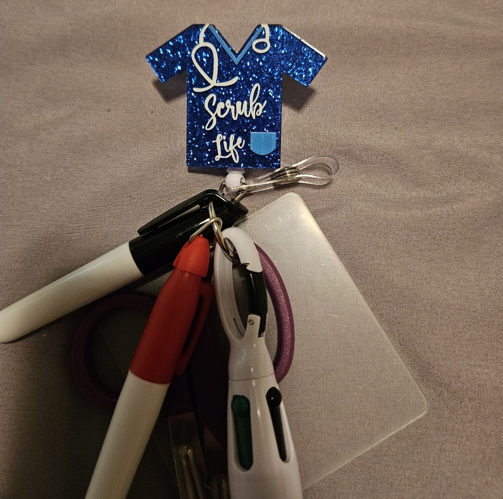 Badge Reel W/Out LED Light - Picture 2 of 2